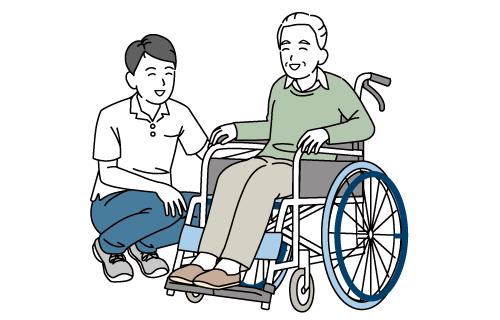 患者さん・施設利用者さんの自立を支援